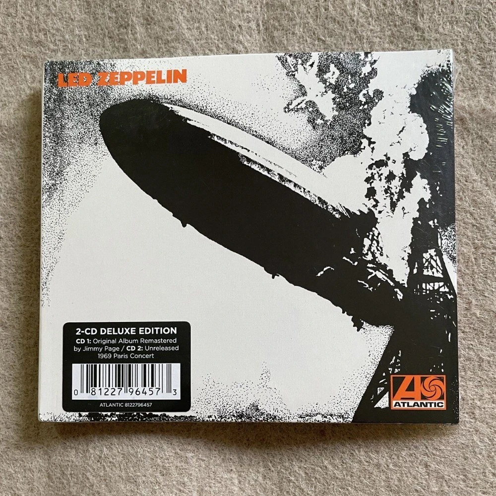 

Led Zeppelin I Deluxe 2CD Remastered Album 1969 Debut Hard Rock Blues Rock Classic Audio Brand New Sealed In Stock
