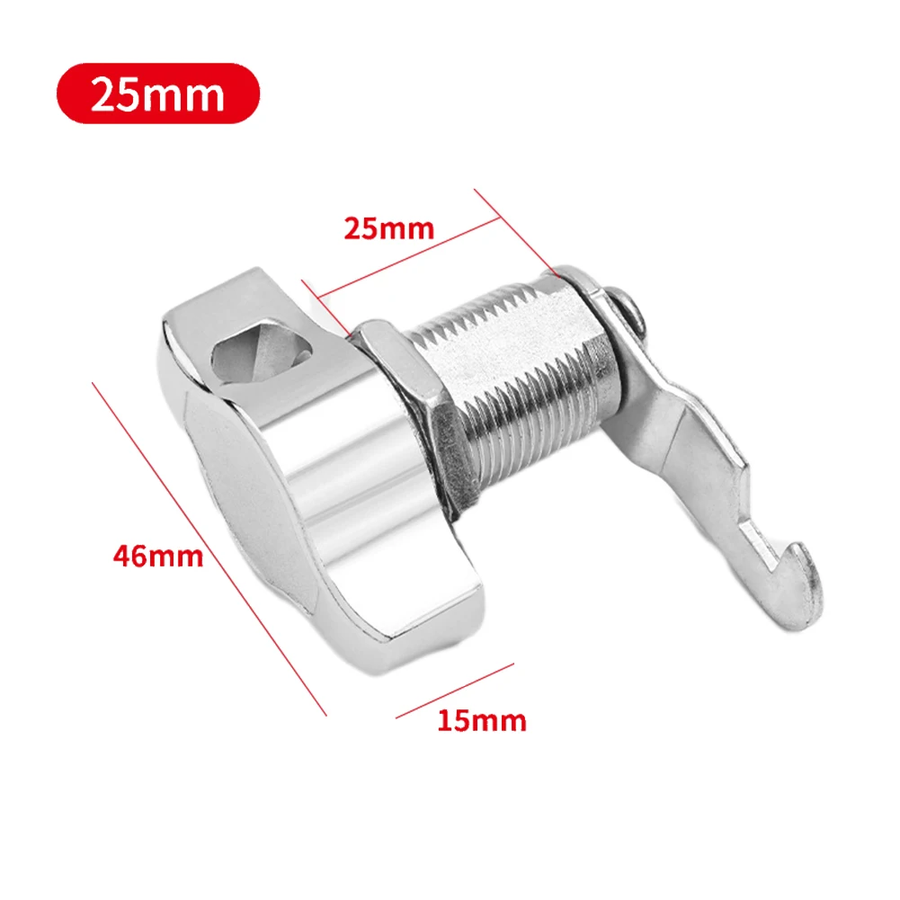 Easy Installation Cabinet Lock Hardware Silver Cabinet Door Padlock Enhanced Security Long-lasting Security User-Friendly Design
