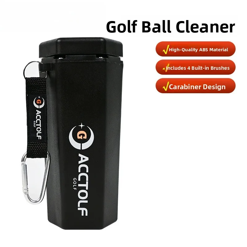 machine-de-nettoyage-de-balles-de-golf-durable-avec-4-brosses-integrees-conception-a-boucle-de-montagne-etanche-resistante-a-l'humidite-portable
