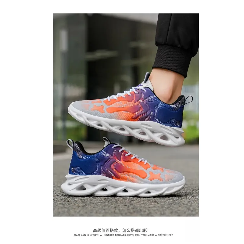 남성용 러닝화 2025 가을 신상 트렌디 스니커즈 일상 여행 거리 산책 캐주얼 스니커즈 편안한 테니스화