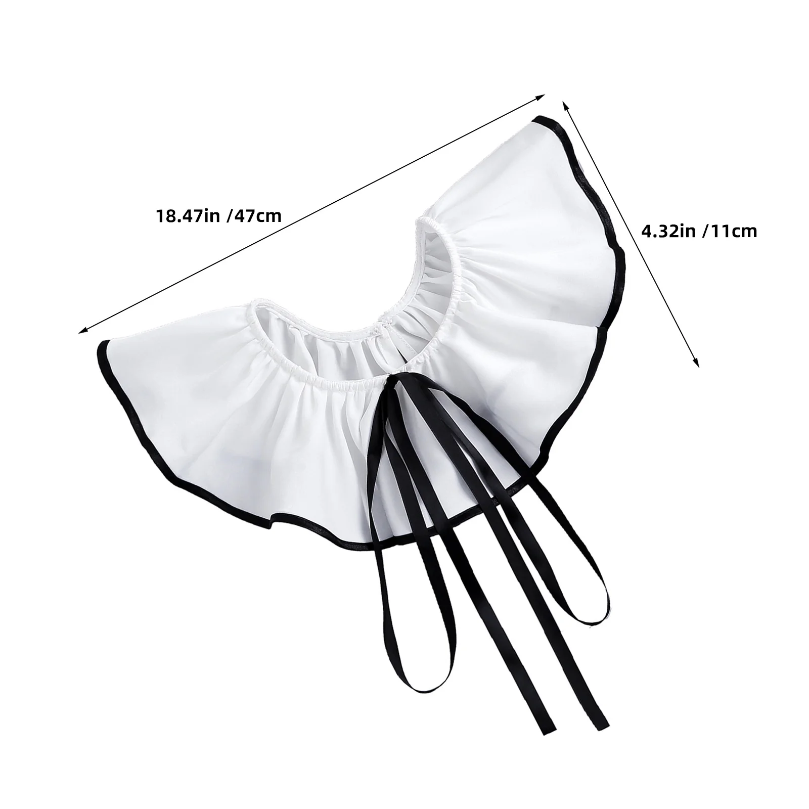 خمر انفصال تكدرت طوق عصر النهضة تصميم قابل للتعديل التعادل طوق الرقبة الديكور لحفلة عيد ميلاد حفلة تخرج حفلة موسيقية #4