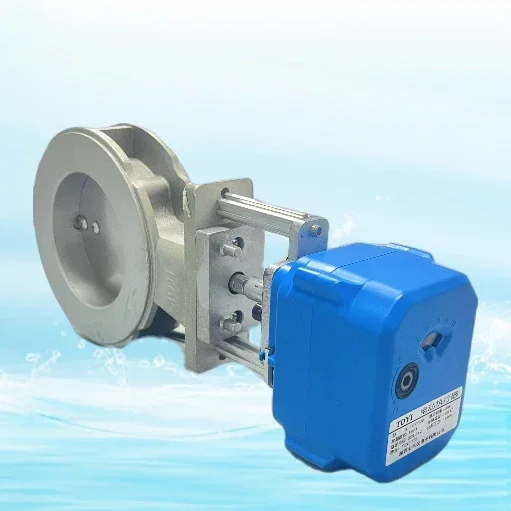

Electric Air Valve Actuator DC9-24V AC220V DN80 with Power Reset Feature butterfly Structure General Application OEM Supported