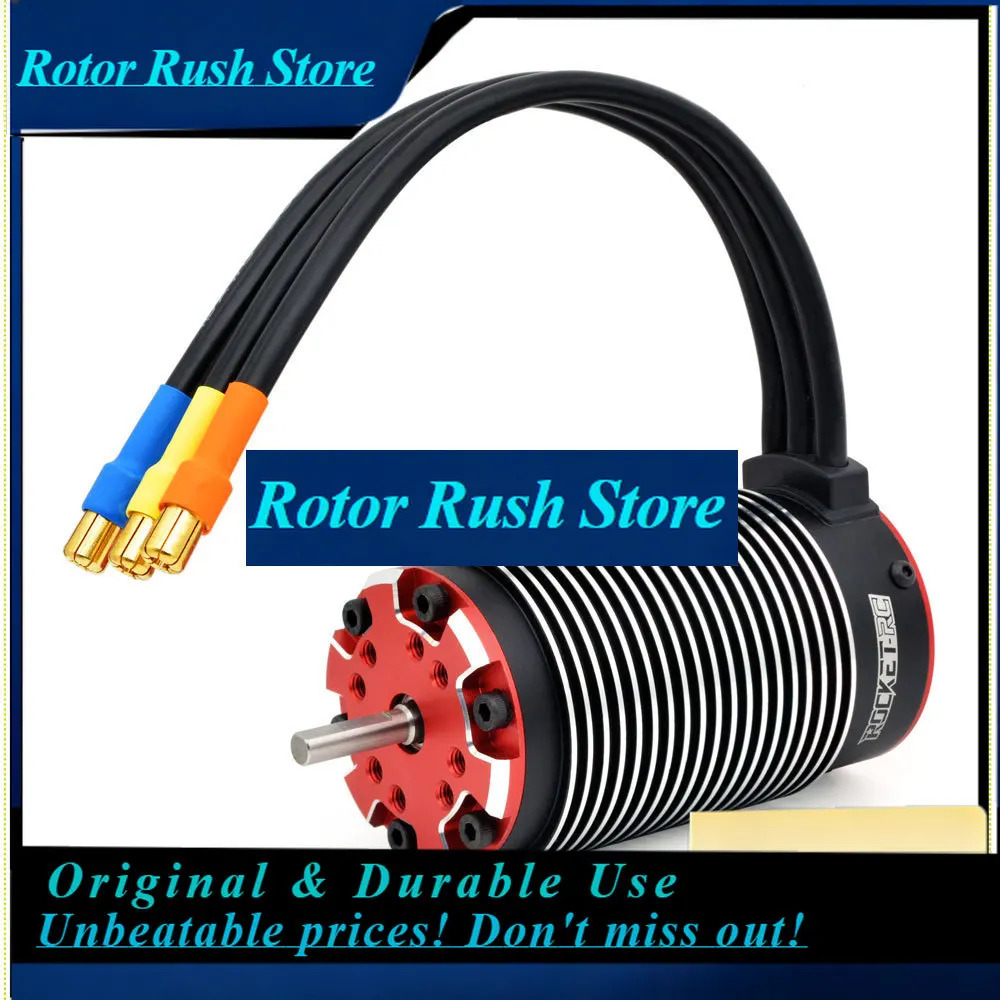 RoRuSSurpass Hobby Supersonic 4985 1100KV 1580KV Long Shaft Brushless Motor For X-MAXX ARRMA 1/5 1/6 RC Monster Truck Car