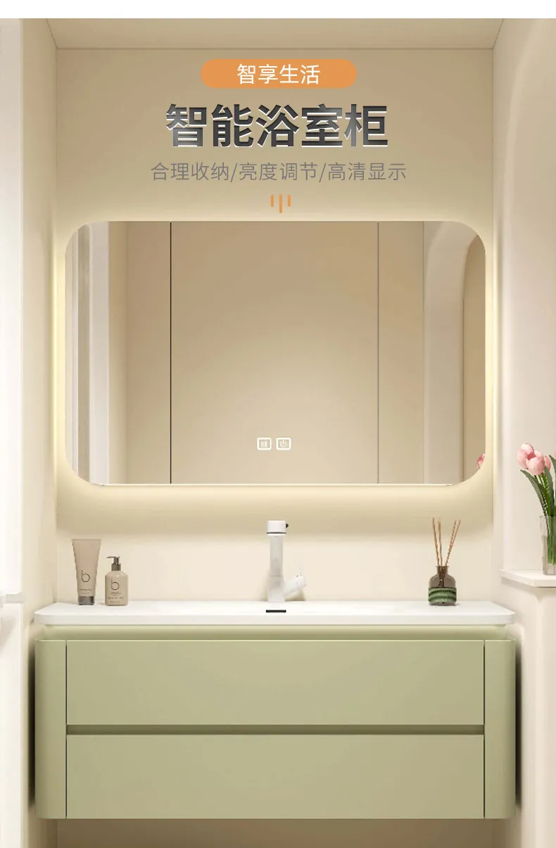 

Ceramic integrated rounded corner bathroom cabinet combination, toilet wash basin cabinet, wash basin cabinet, wash table