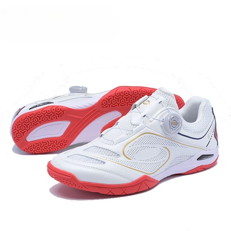 2026 Hot Sale Table Tennis Shoes Men Quick Lacing Badminton Men Shoes Good Quality Indoor Court Shoes Anti-Slip Tennis Shoe Man