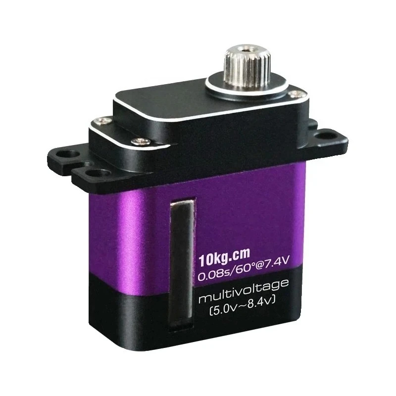 

CLS1008M 21g 10kg.cm DC 4.8V~8.4V Digital Metal Gears Mini Servo for Class Helicopter Swashplate 30E Fixed-wing