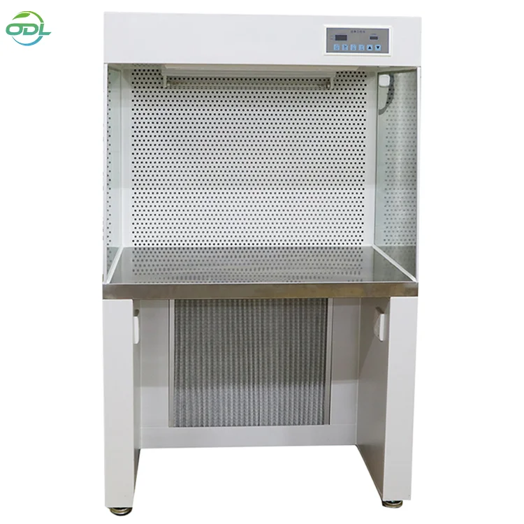 Twee personen schone bank Horizontale luchttoevoer Laminaire stroomkast voor schone ruimte en school