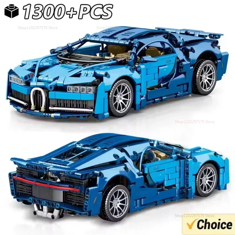 

Technical 1:14 Building Blocks Sport Car Model 1355+PCS Hypercar Racing Car Model Assemble Vehicle Bricks Toys For Children Gift