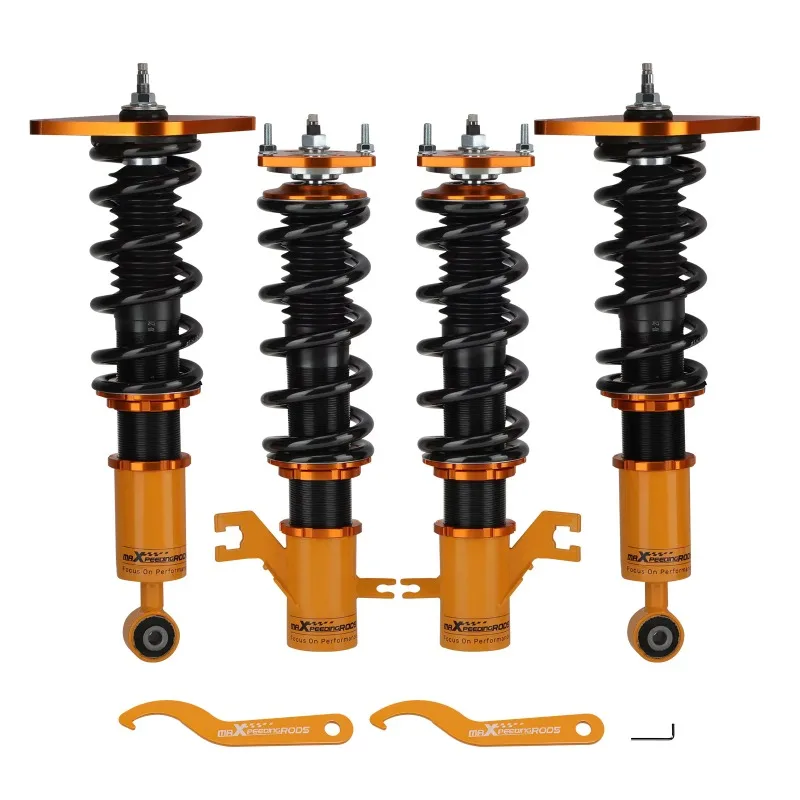 Coilovers Shock Absorber Kits Suspensions for Sentra B15 2000-2006 Adjustable Damper