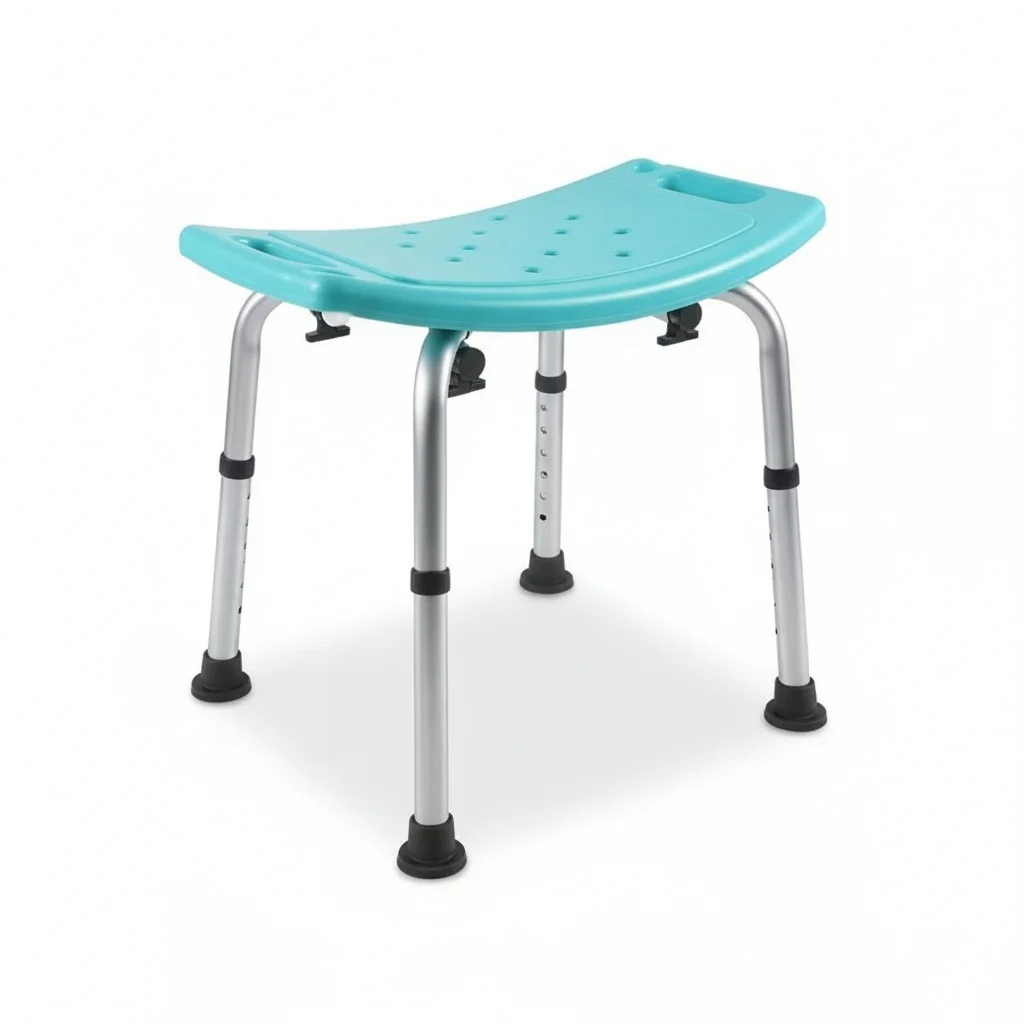 

Wall Mounted Shower Chair, 350lb Capacity Folding Bath Seat, Heavy Duty Collapsible Shower Stool for Senior and Elderly Safety