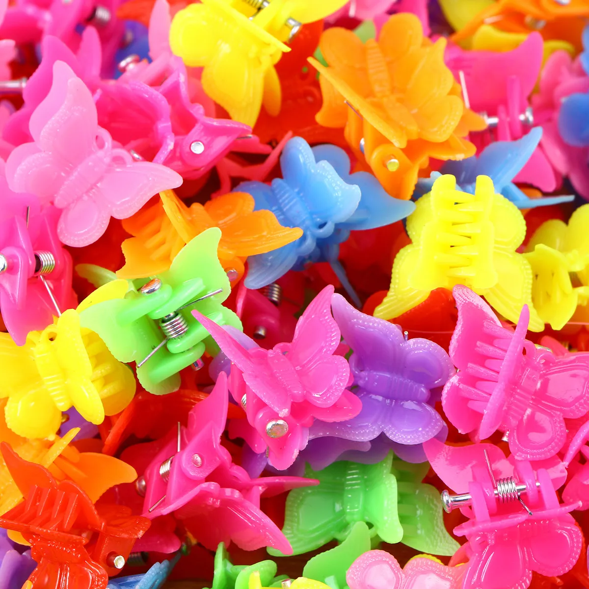 

100 Pieces Mini Hair Clips Claw Barrettes Mixed Colors Easy Hold Non-Slip Jaw Clips Hair Accessories for Women Girls Hairstyles