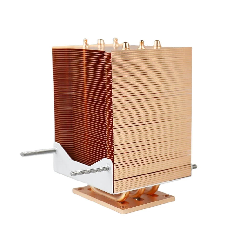 Dongguan High Quality Copper Server Radiator CPU Server Heat Sink Copper Heat Sink