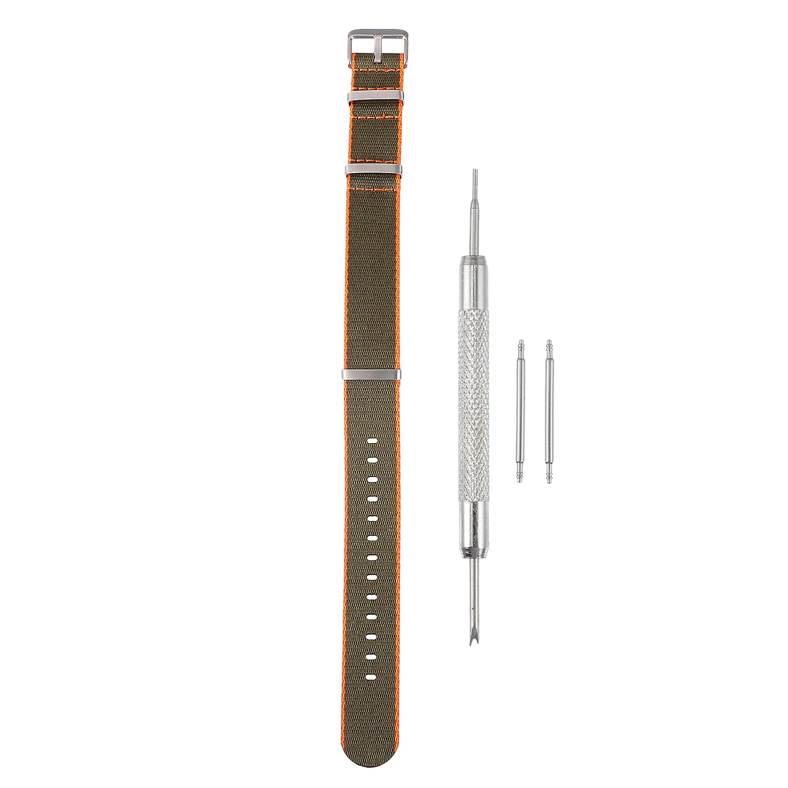 

1Pcs Waterproof Nylon Watch Band Durable Classic Watch Strap Universal Replacement for Sports Travel Work Durable Watchband