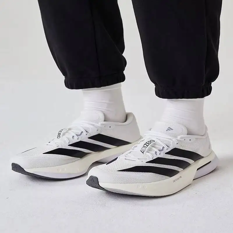 Immagine 4: Scarpe da corsa autentiche da uomo JS4939 Bianco Nero Dot Grey 100% autentiche