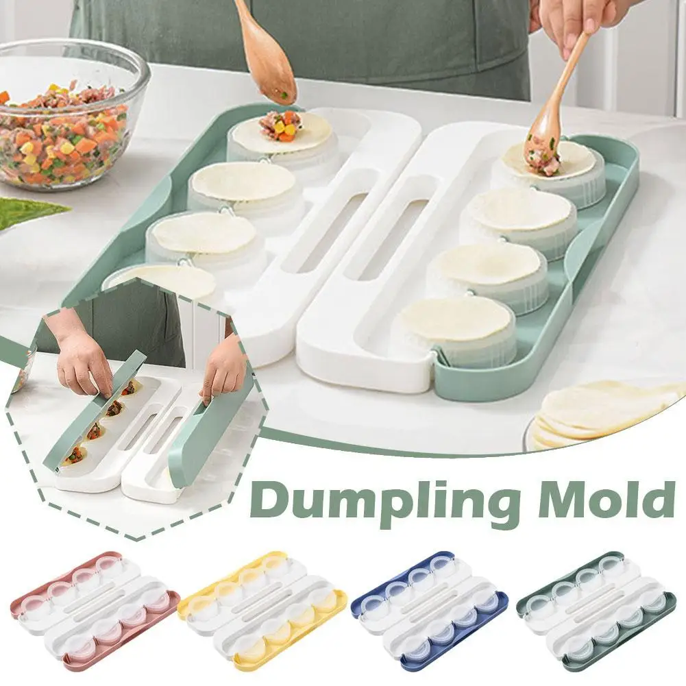 New 8 Holes Dumpling Maker Lazy Special Tools for Making Dumplings Hand-Made Dumpling Machine Mold Kitchen Accessories