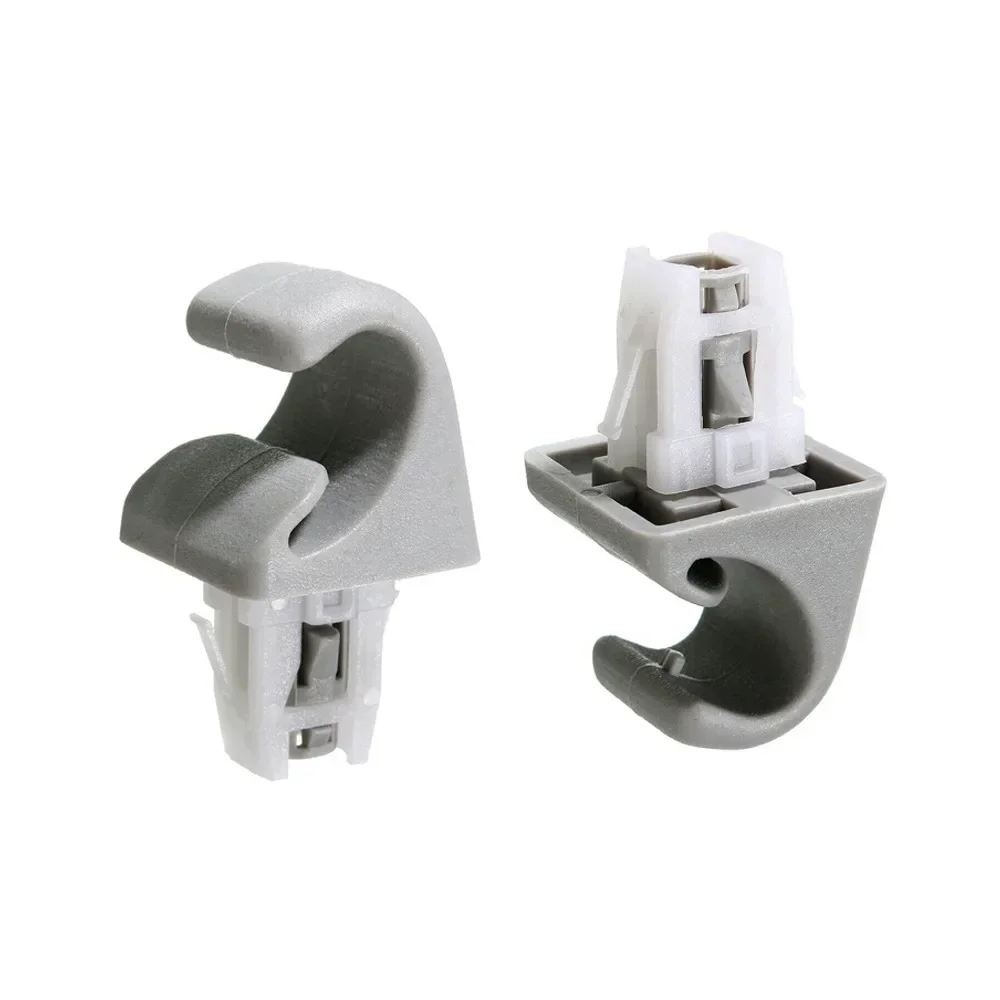 2pcs Sun Visor Clip Porpor Booya Interior Sun Visor Hook Clip Bracket Fit For Toyota Camry Highlander Corolla / Matrix NEW - Detail 1