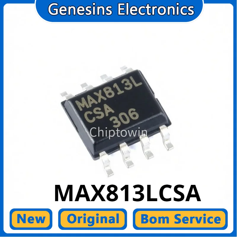 5/50/500 pcs MAX813LCSA MAX813LESA SOP-8 Watchdog Supervisory Circuit IC W7