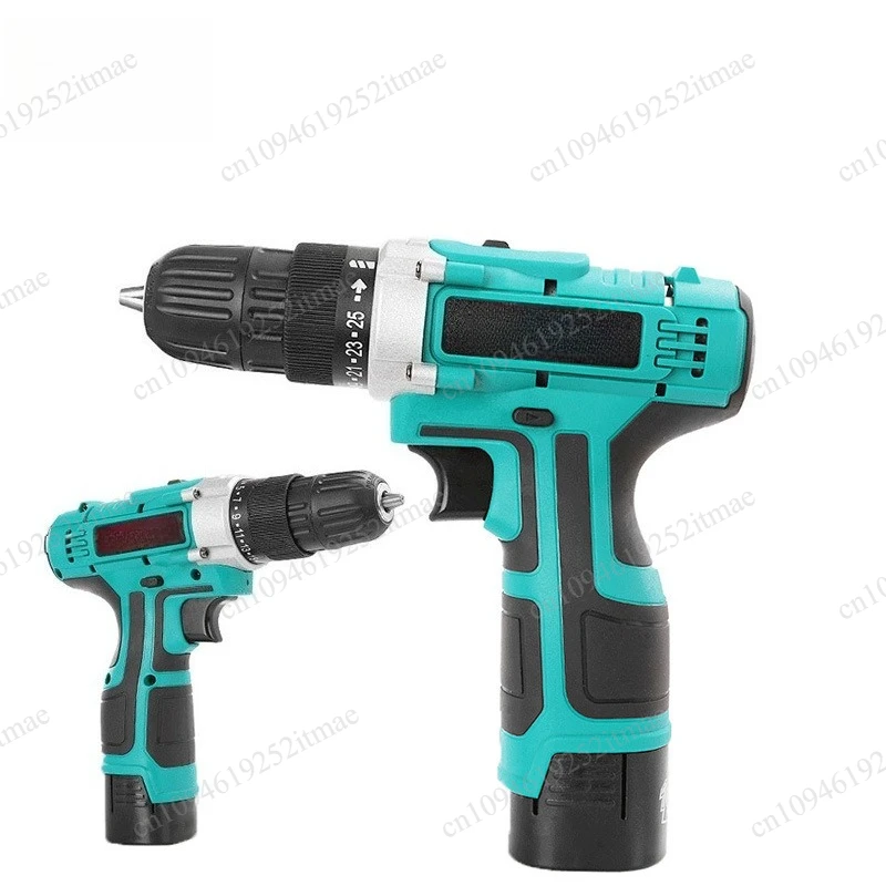 

Cordless Lithium Impact Drill Household High Speed Electric Screwdriver Power Tool