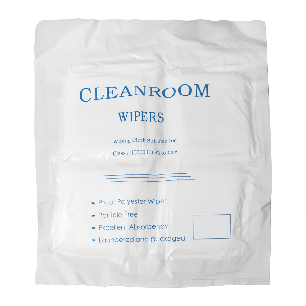 Soft 200Pcs/Bag 4 Inchs Cleanroom Wiper Non Dust Cloth Dust Free Paper Phone LCD Repair Tool for Class 1-10000 Clean Rooms