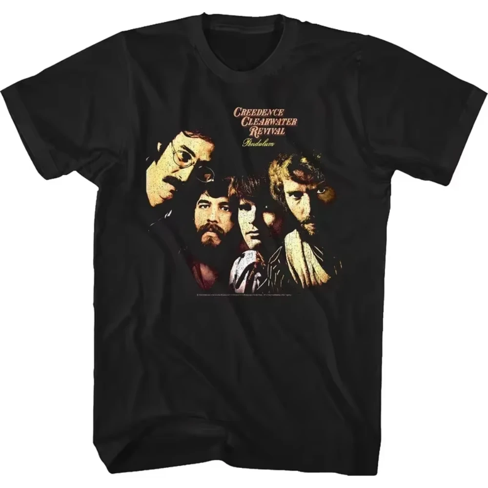 Camiseta Creedence Clearwater Revival Rider, camiseta divertida para hombres y mujeres, camiseta estampada, estilo callejero informal para fanáticos