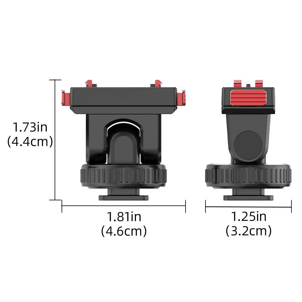 

For Shadowstone Insta360 Ace Pro 2 Magnetic Head Quick Remove Base Cold Boot Expansion Adapter Accessories