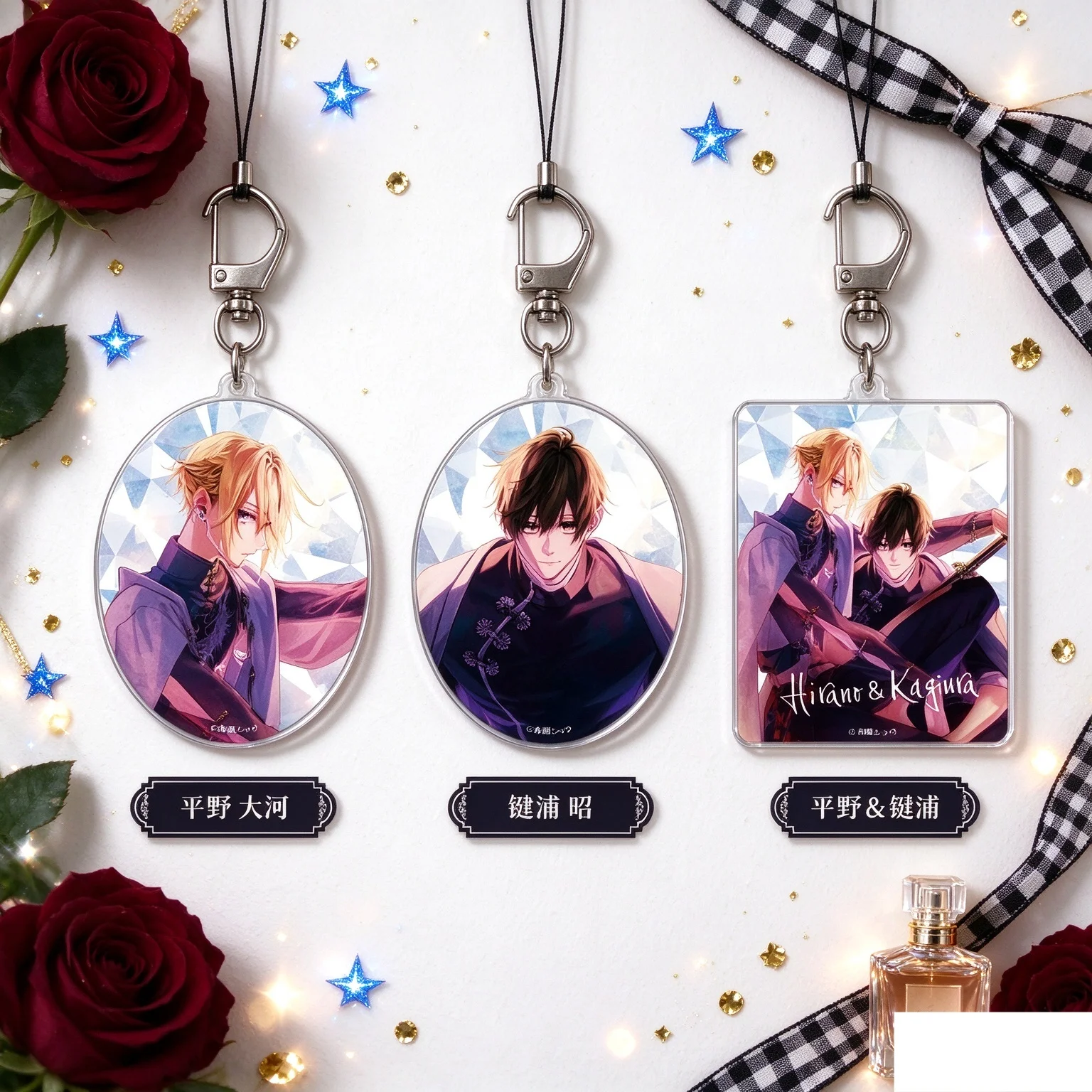 New 2026 Bag Acrylic KeyRing Anime Lovers Sasaki And Miyano Lovely Products Sweet As A Gift For Fans Exquisite Product Keychain