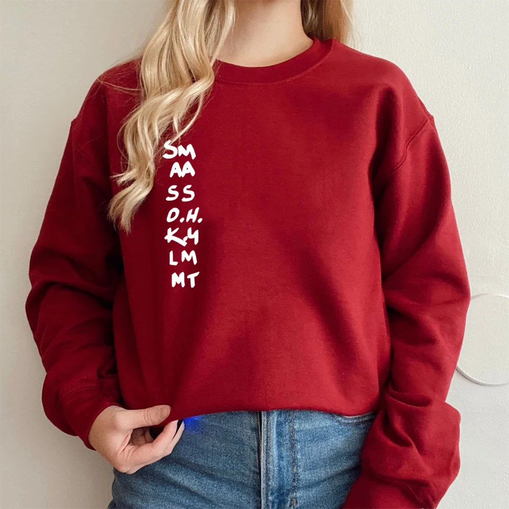 Teen Wolf Senior Scribe Initials Unisex Crewneck Sweatshirt Beacon Hills High School Shirt Unisex Crewneck Sweatshirts