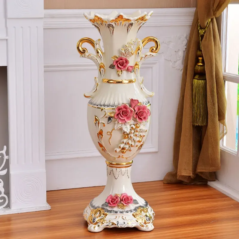 Floor Vase Living Room Ceramics High Home Decoration Living Room Floor Vase