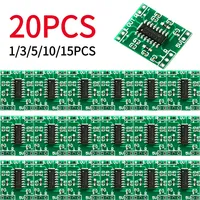 PAM8403 Digital Sound Amplifier Module Class D 2 Channels Stereo Audio Amplifier Module 2x3W USB Power Supply for Volume Control