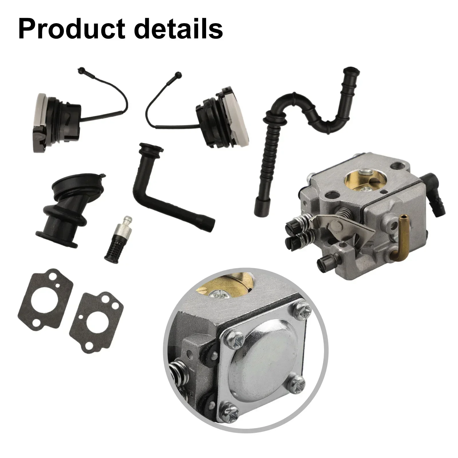

Carburetor Kit WT194 for Multiple Chainsaw Models Including For 024 026 MS240 and MS260 with All Necessary Parts