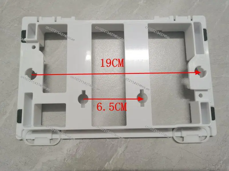 Bathroom Plumbing Parts Complete Flush Mechanism Inlet & Drain Valve for Concealed Toilet Tank