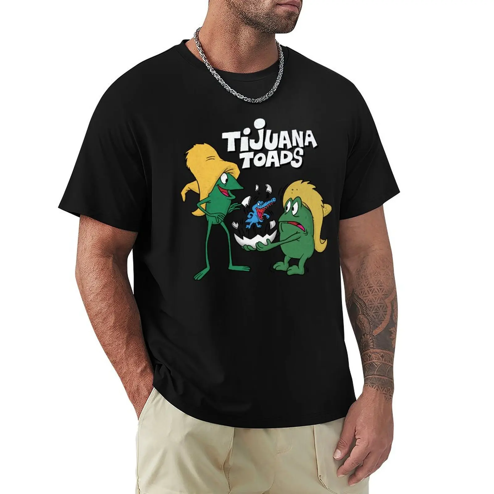 Music Vintage Retro Tribute To Obscure Cartoon Characters The Tijuana Toads Toro And Pancho Love You T-Shirt