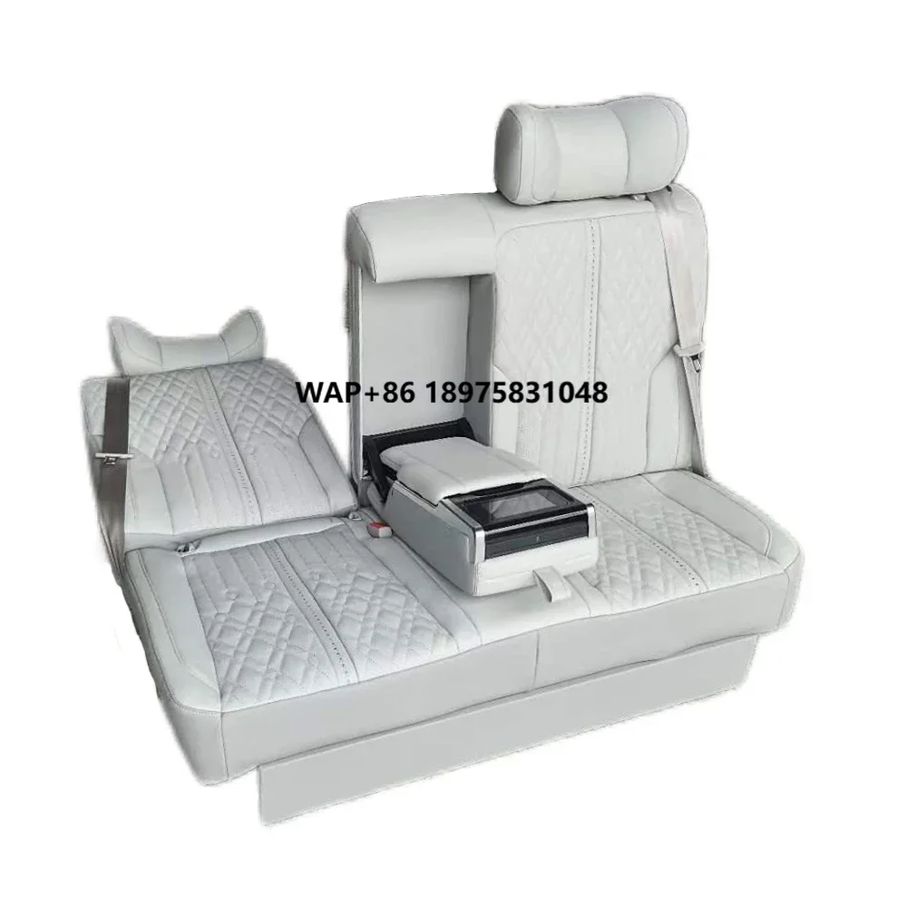 Wholesale Custom Auto Rear Three Seats  Camper Van Single Sofa Bed Car  Luxury Bench Seat