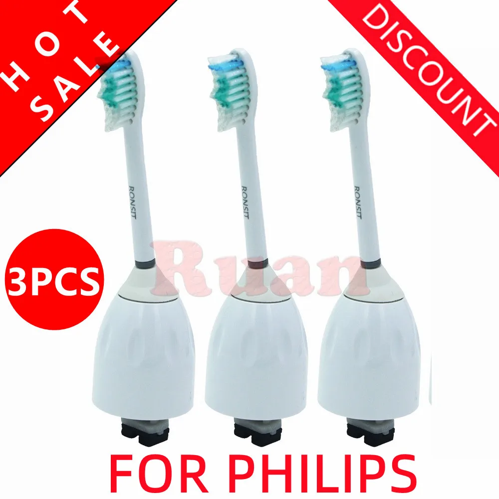 

3pcs Tooth Brush Heads For Philips Sonicare e-Series HX7300, HX7351, HX7361, HX7500, HX7800, HX7841, HX7100