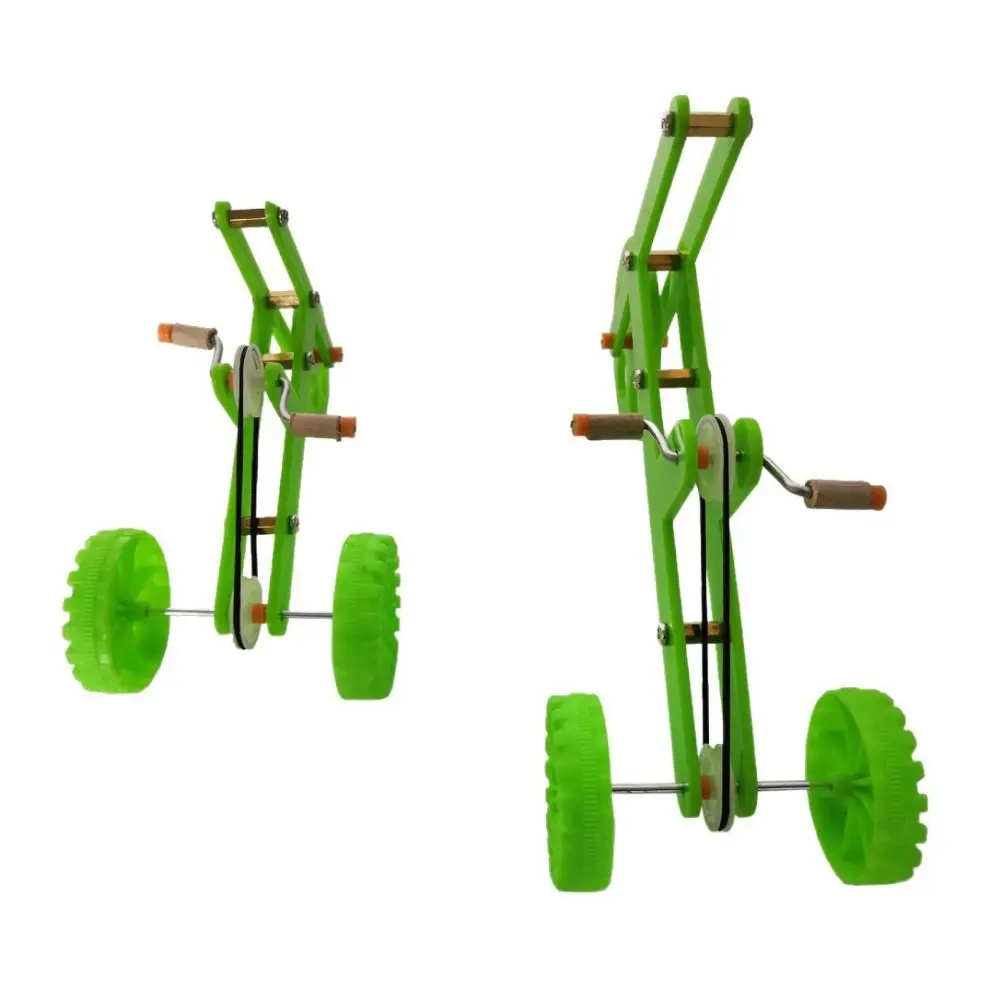 Funny Parrot Bike Toy Birds Training Plaything Supplies Educational Interactive Props for Parakeet Cockatiel Conure Lovebird