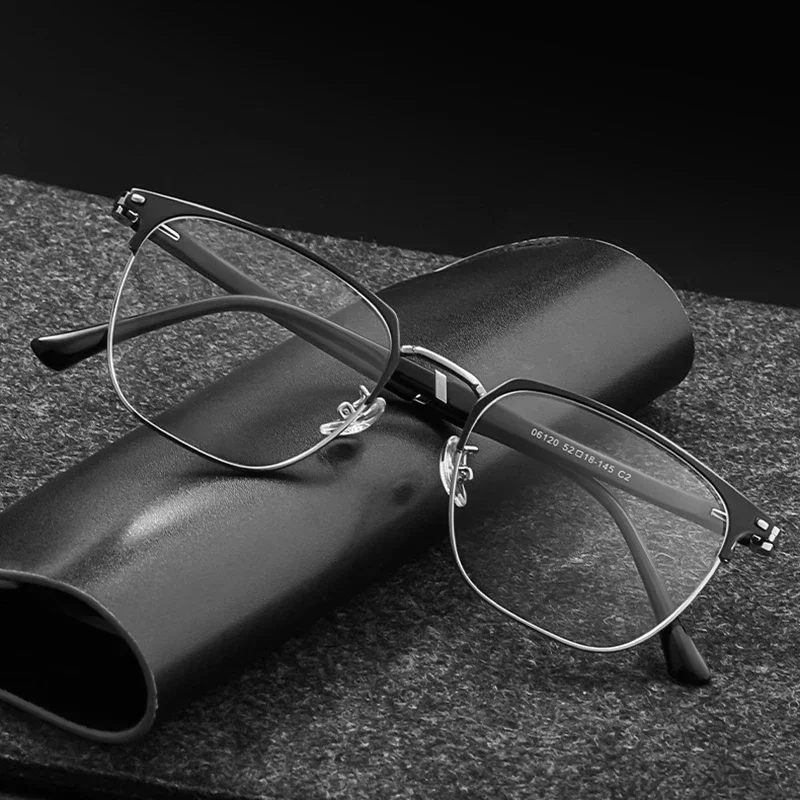 

Суперлегкие мужские очки в полной оправе из сплава TR-90, высококачественные пластиковые оптические очки для мужчин