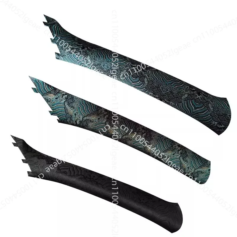 

Car interior modification brocade fabric self-adhesive fabric ceiling A column repair Chinese style national trend