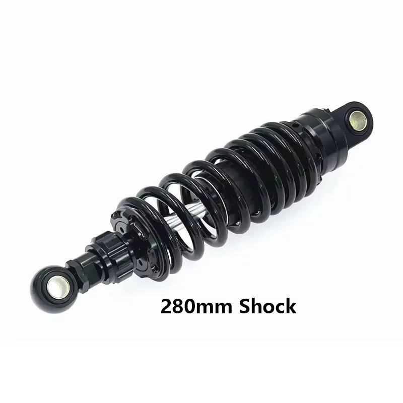 280mm 290mm 300mm Motorcycle Rear Adjust Damping Shock Absorber for Electric Vehicle Bike Bicycle Shock Absorber