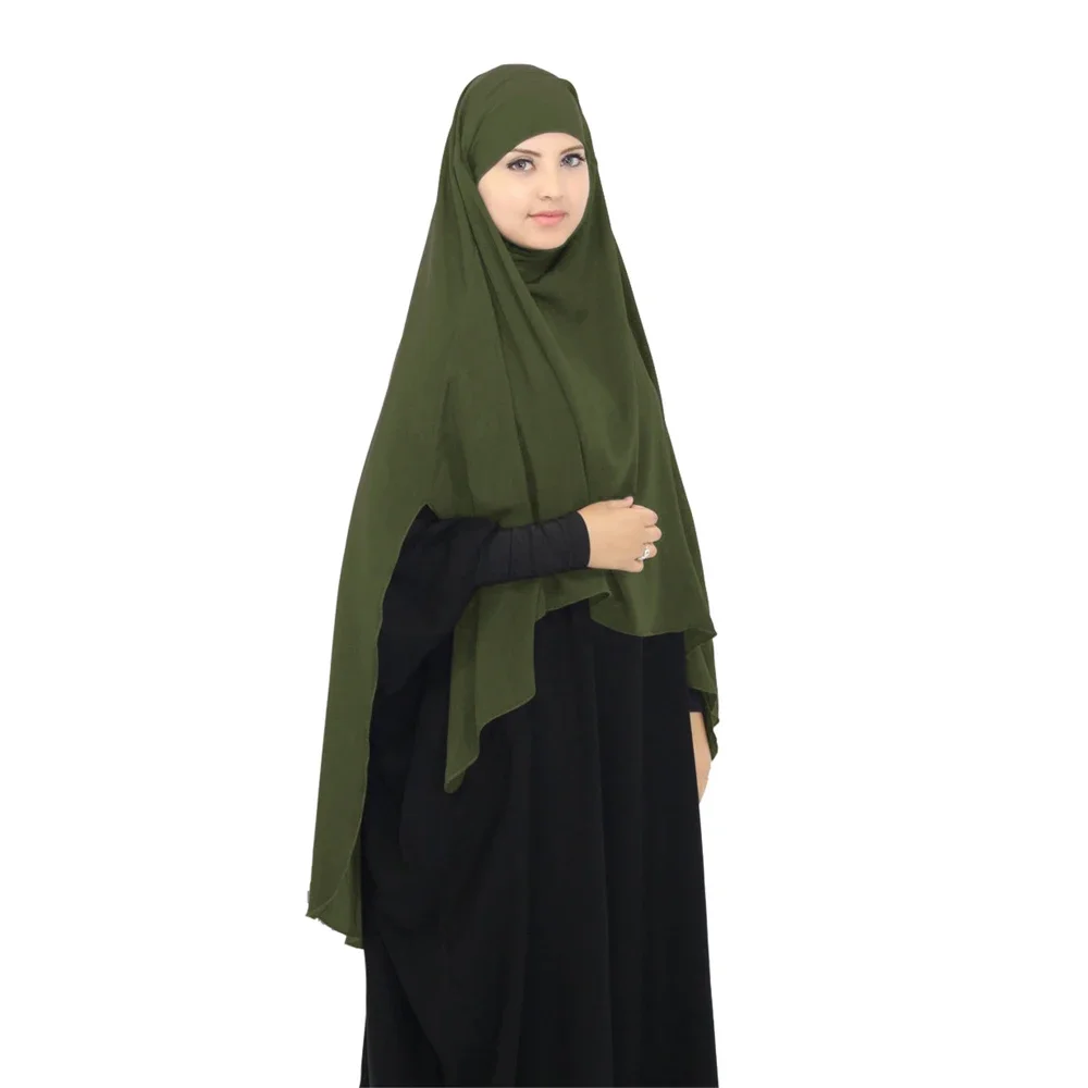 Eid muslimische Frauen Gebets kleid Niqab Schal Khimar Hijab Robe Ramadan Arab Mittlerer Osten Kopftuch Nikab Schal Amira Islam Kleidung