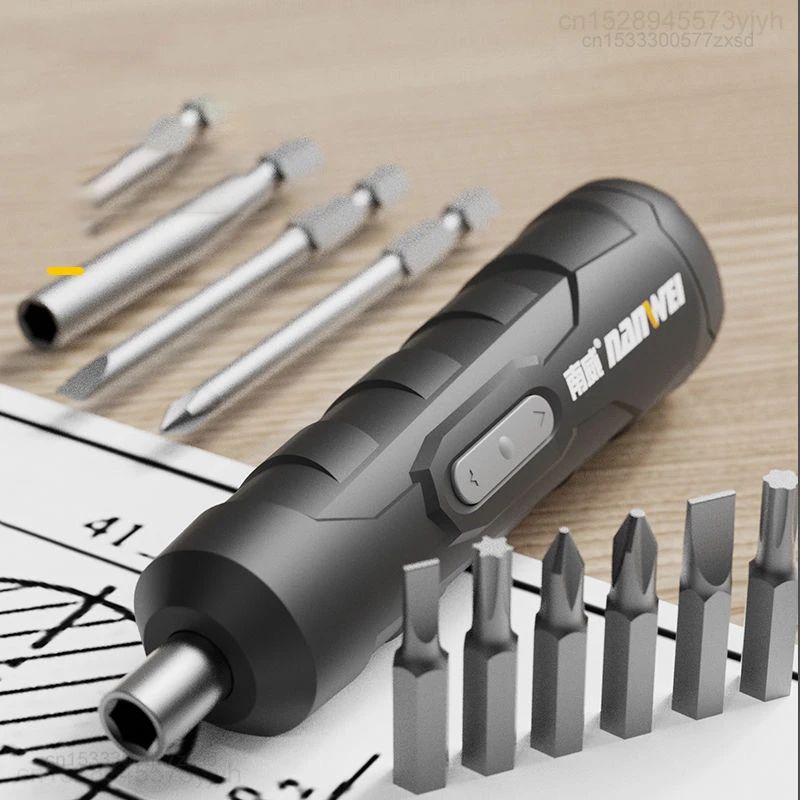 Xiaomi Nanwei Mini Electric Screwdriver All-in-one Wireless Precision Screwdriver Multi-function Repair Power Tool Set Household