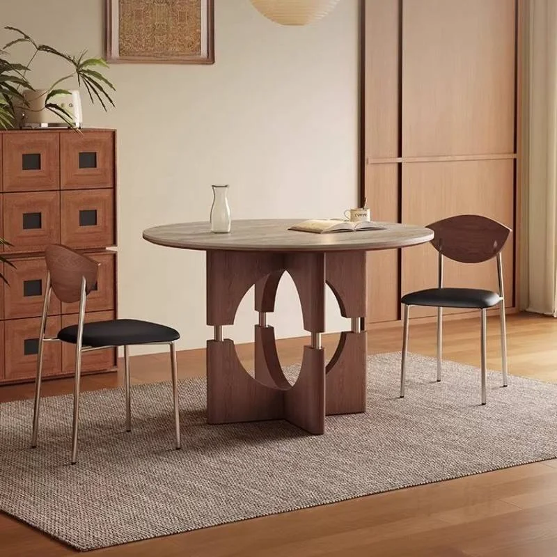Kitchen Round Restaurant Tables Design Japanese Dinette Island Dinner Table Kitchen Island Mobili Per Il Soggiorno Furniture