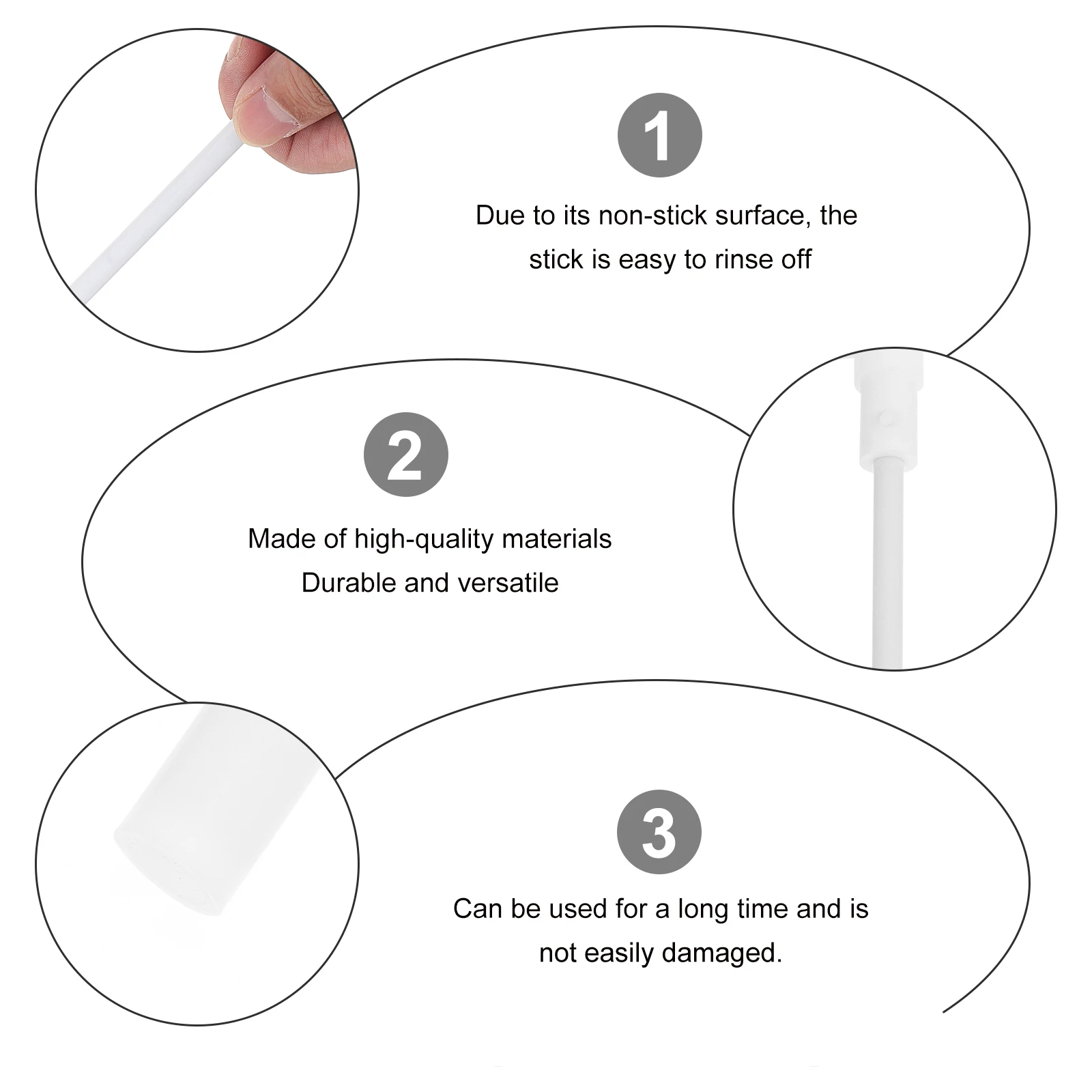 

1pc Premium Ptfe Stirring Bar Laboratory Stirrer Rod Chemical Resistant Mixing Paddle For Lab Reagent Solvent Use