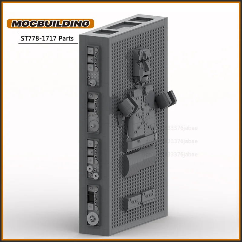 Mega Figure Collection Series Movie Scene Carbonite MOC Building Blocks Statue Model DIY Assembly Bricks Kids Xmas Gifts