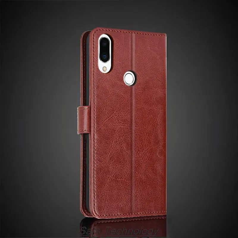 Card Holder Leather Case for Meizu Note 9 Note9 6.2\