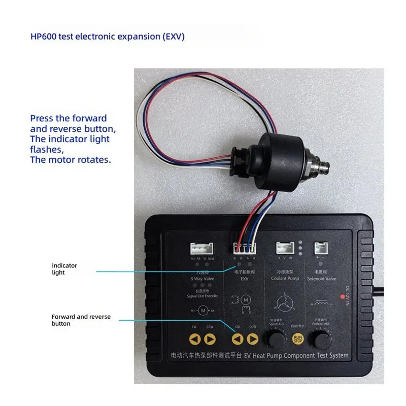 A02F-HP600 EV Heat Pump Component Test System For Solenoid Valve