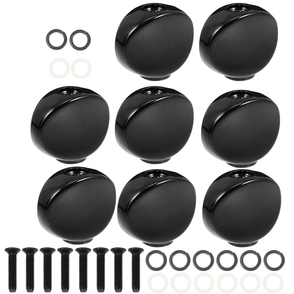 

8pcs Metal Guitar Tuning Peg Buttons Replacement Acoustic Electric Guitar Tuning Machines Durable Rust Resistant Instrument