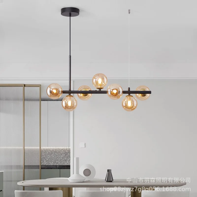 Modern LED Ceiling Chandelier For Table Dining Living Room Kitchen Island Pendant Lamp Home Decor Lustre Indoor Lighting Fixture