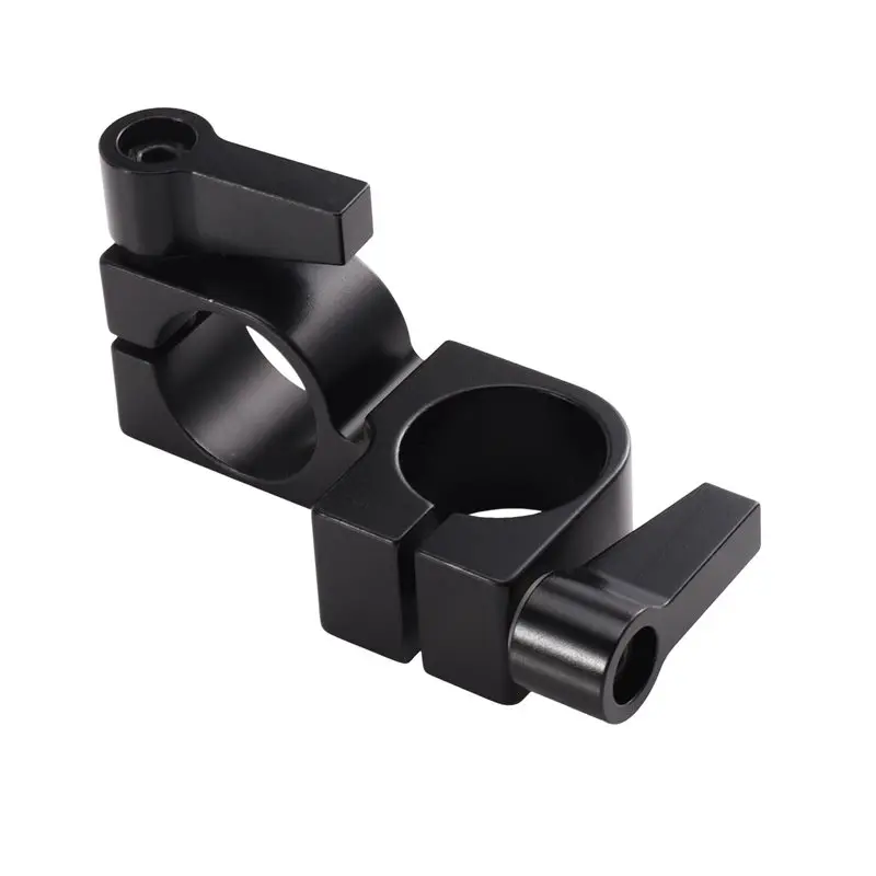 B92B-Rig Clamp 19Mm 90 Degree Rod Clamp For 19Mm Rod Support Rail System Universal Camera Cage Bracket