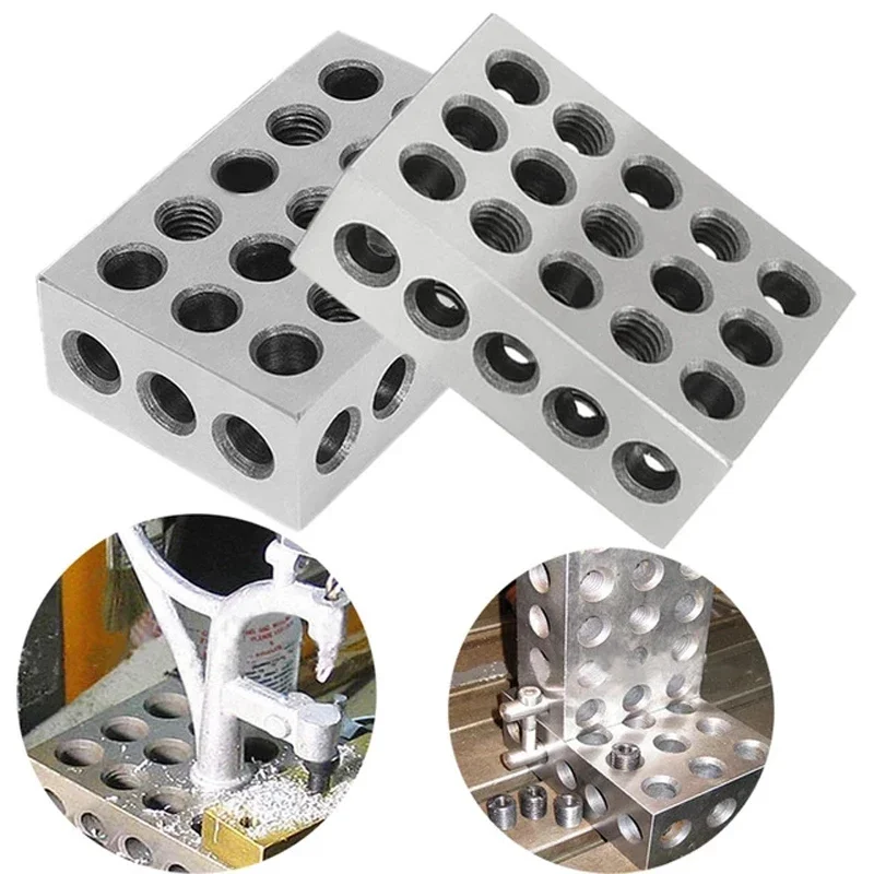 Precision Blocks Hardened Steel 1-2-3 Blocks 0.0001