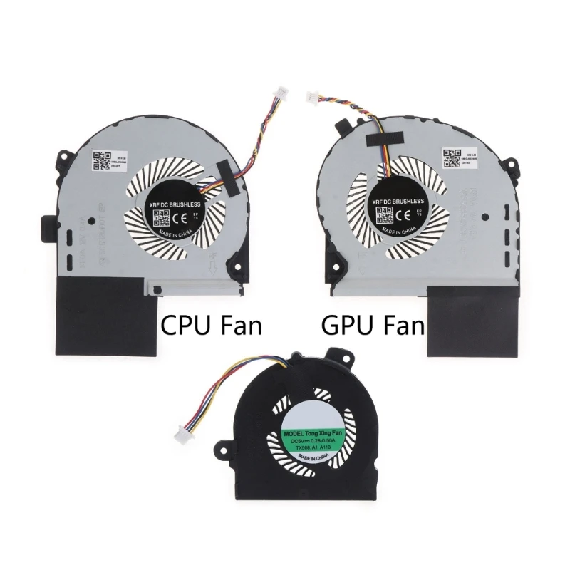 New CPU Cooling Fan DC12V 0.4A Radiator for ASUS ROG STRIX GL703GS GL703GM S7BM SS7B GL703 GL703G GL703GI GL703VI